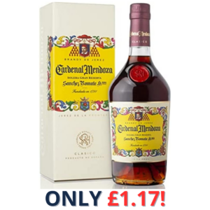 Sanchez Romate Cardenal Mendoza Classico 15yo Spanish Brandy!