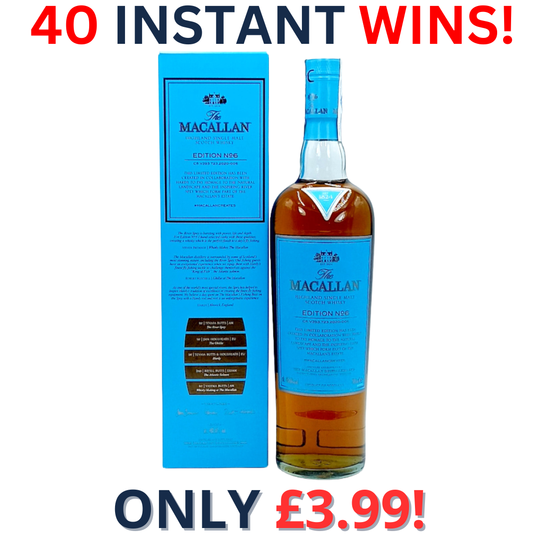 The Macallan Edition No.6 + 40 Instant Wins!