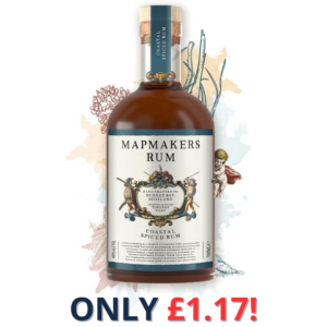 Mapmaker’s Coastal Spiced Rum Handcrafted in Scotland!