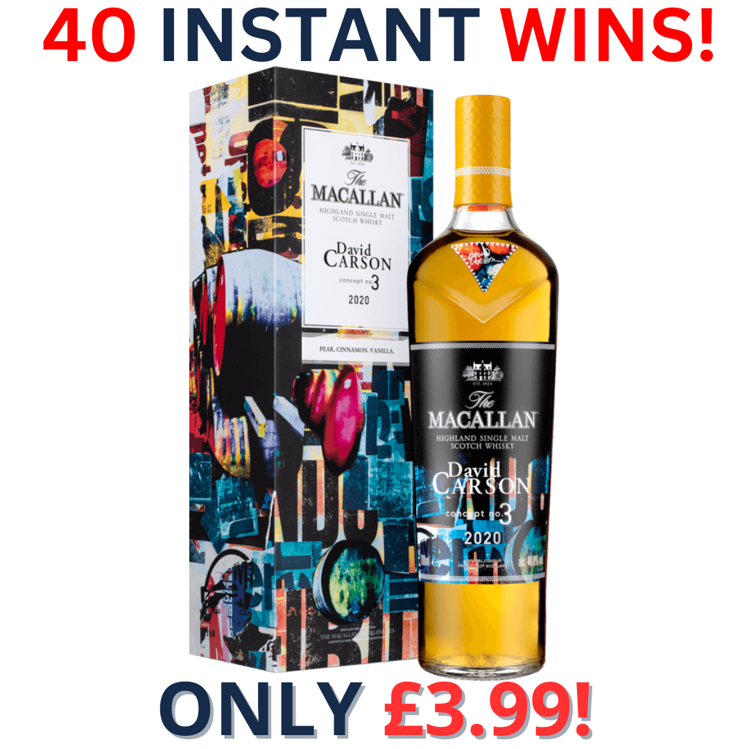 Macallan Concept No.3 - David Carson + 40 Instant Wins | 1813!