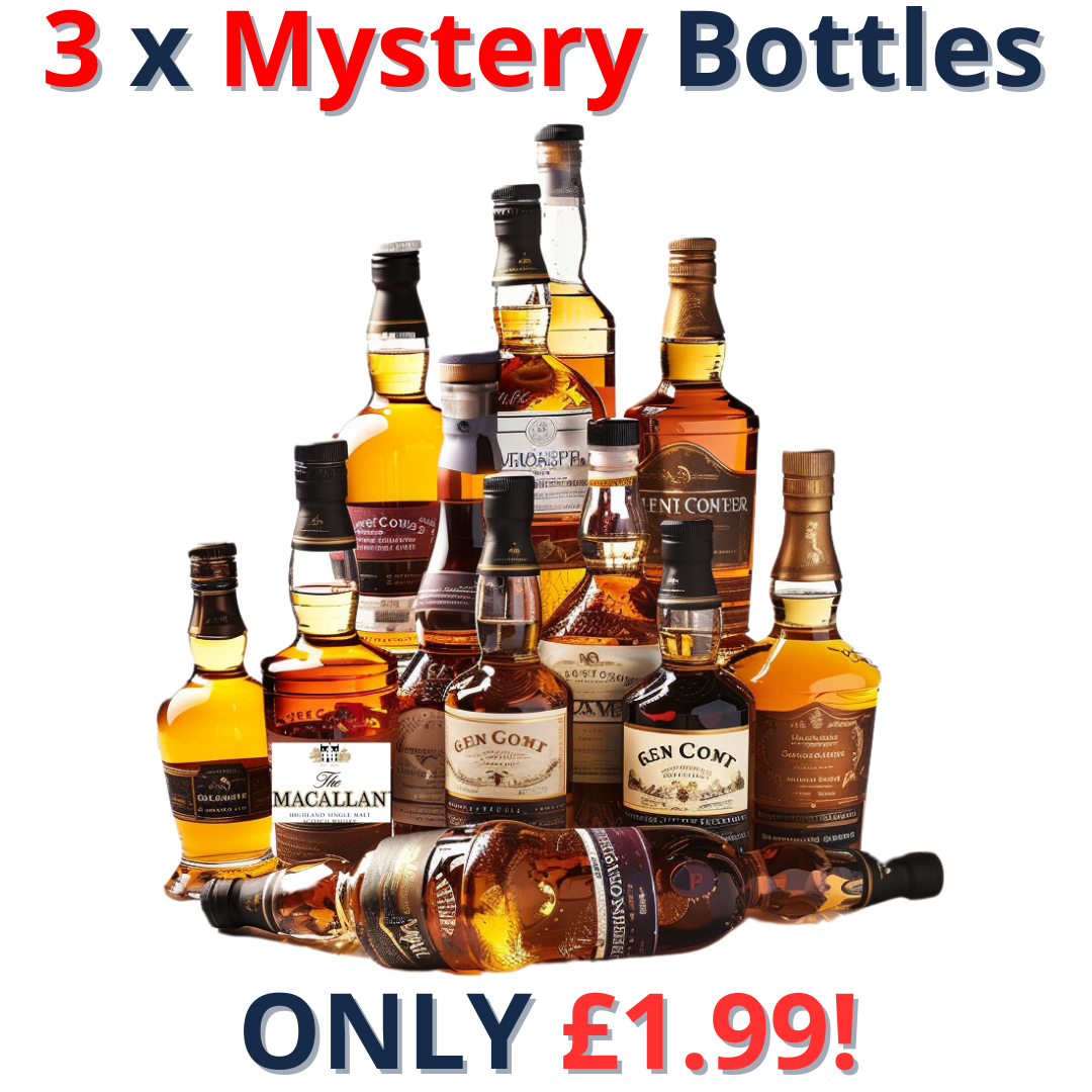 3 x Mystery Bottles Of The Legendary Macallan Whisky | 1834!