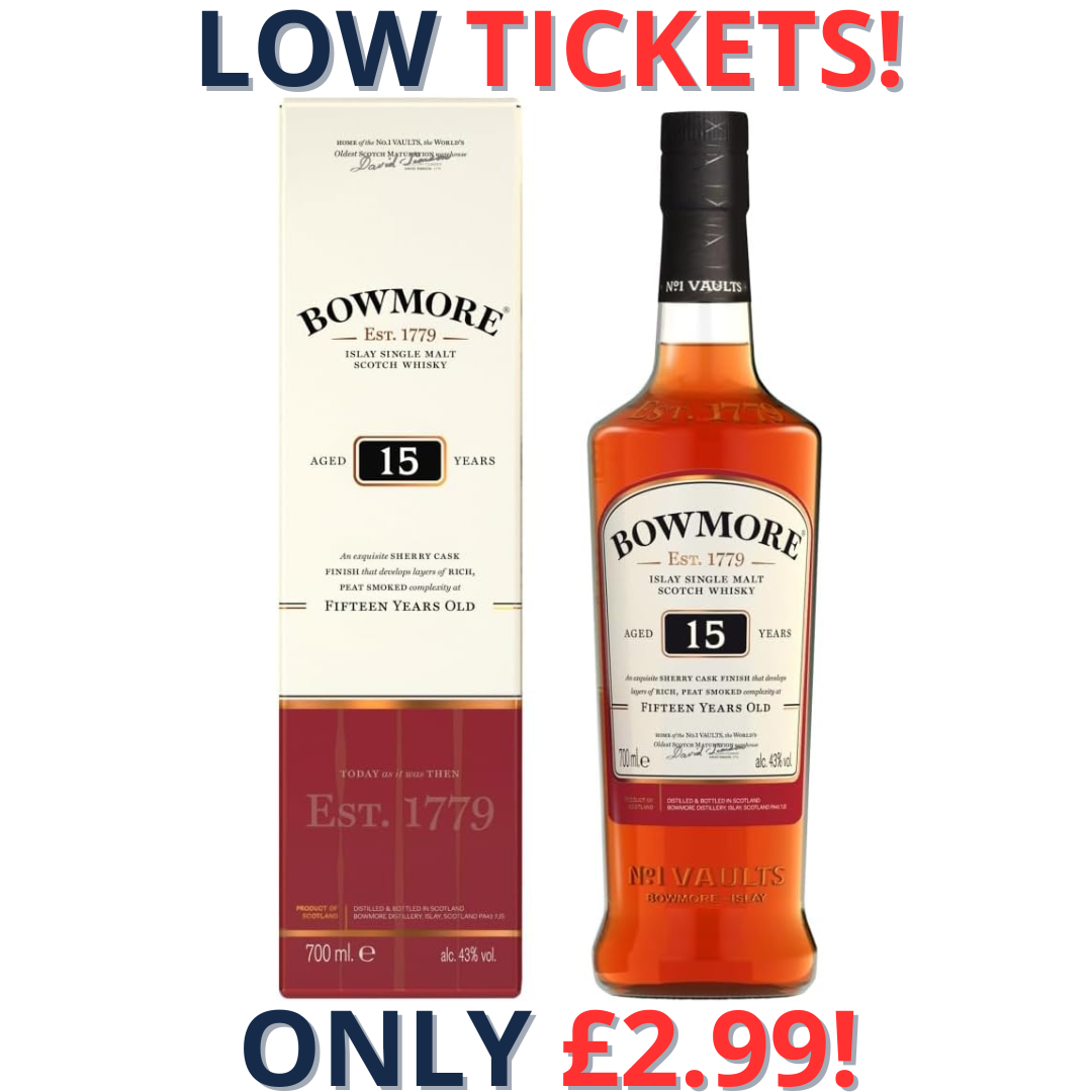 Bowmore 15 Year Old Single Malt Scotch Whisky | 1851!