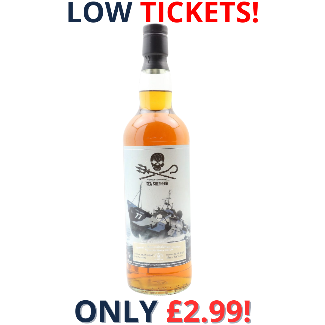 Bunnahabhain 2006 13 Year Old Signatory For Sea Shepherd | 1995!
