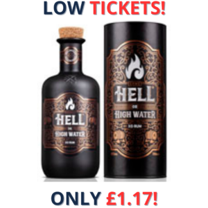 HELL OR HIGH WATER XO Premium Dark Rum with Gift Tube | 2027!
