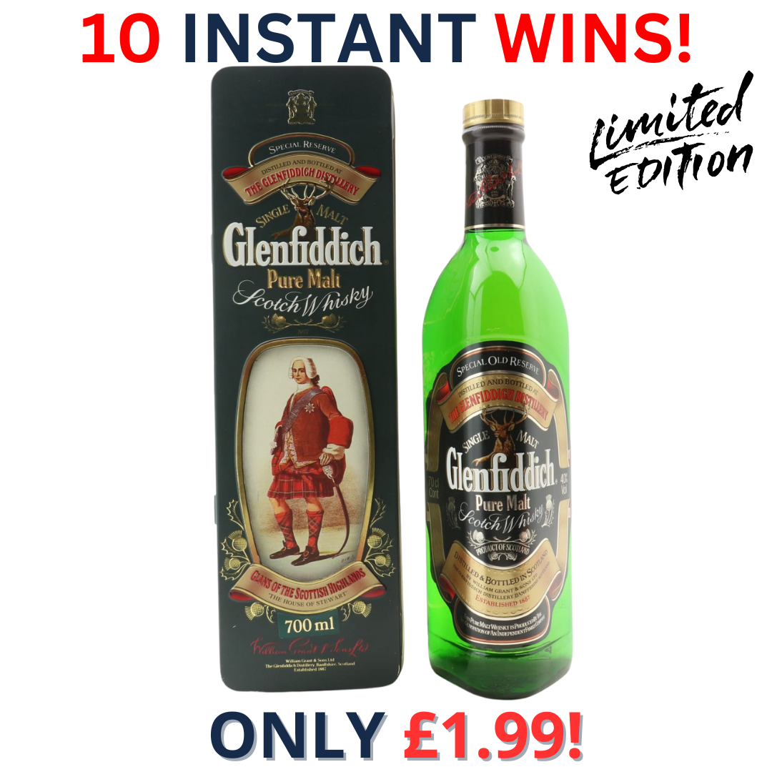 Glenfiddich Clans of the Scottish Highlands The House of Stewart + 10 Instant Wins | 2030!