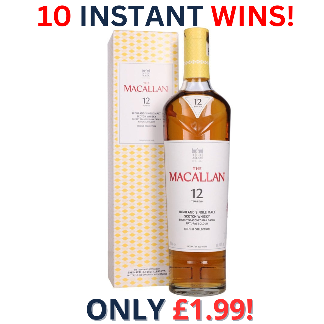 The Macallan 12 Year Old Colour Collection + 10 Instant Wins | 2059!