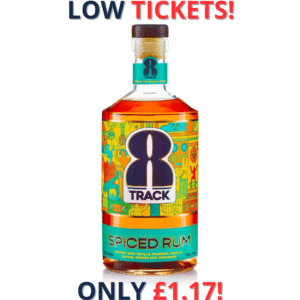 8Track Premium Spiced Rum 70cl Gold Award Winner @ "London Spirits Competition | 2350!