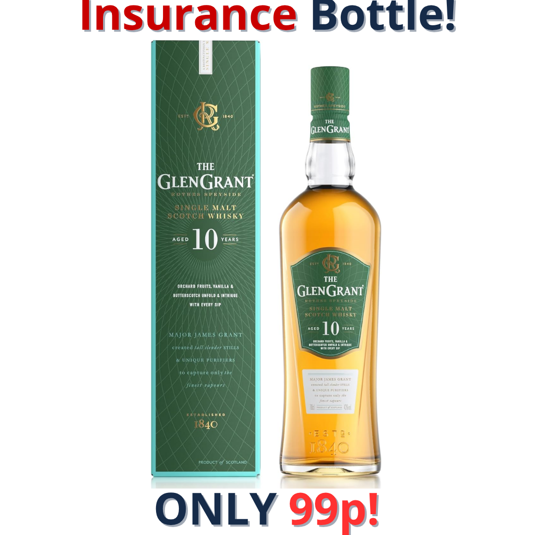 Glen Grant 10 Year Old Single Malt Scotch Whisky | 2394!
