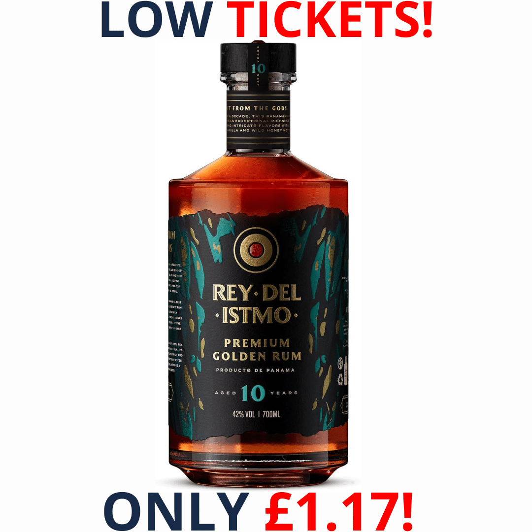 Rey Del Istmo Premium Golden Rum 10 Year Old | 2466!