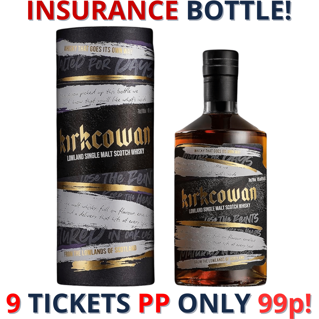 Kirkcowan Single Malt Scotch Whisky Insurance Bottle | 2481!