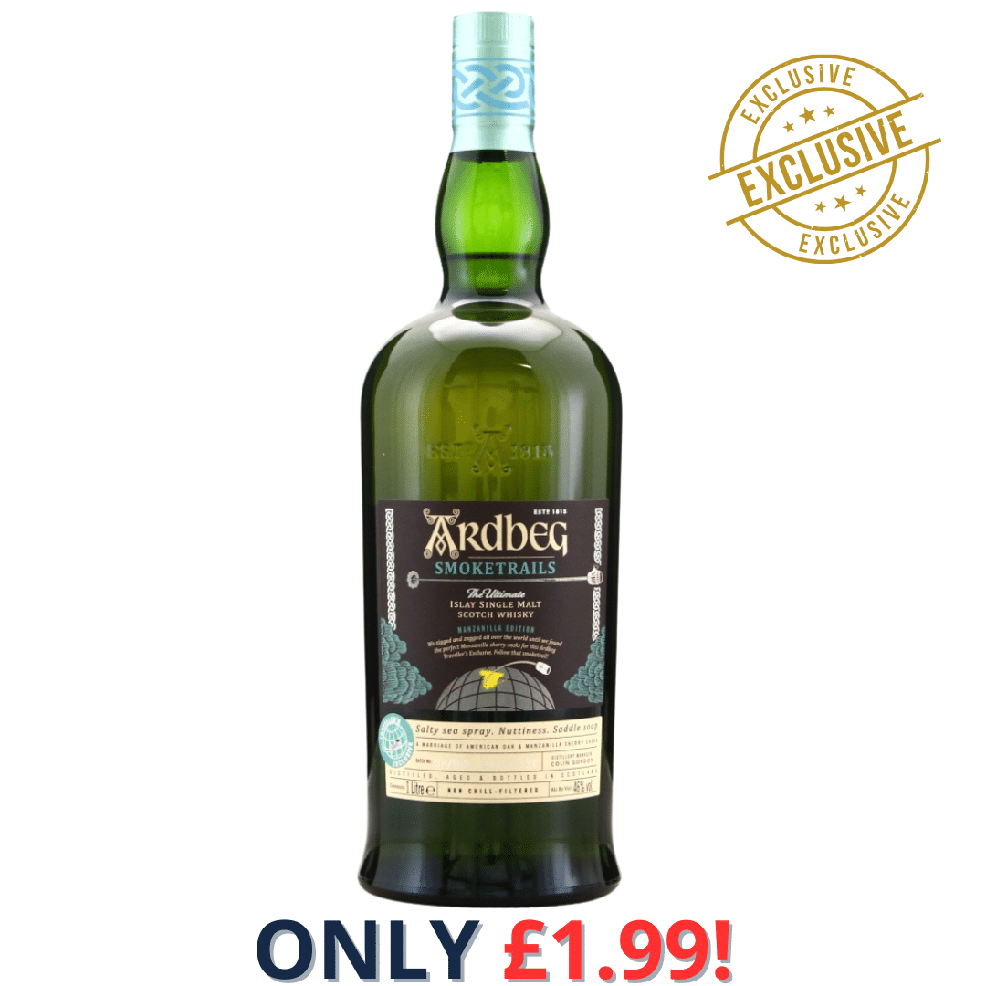 Ardbeg Smoketrails Manzanilla Edition 1 Litre | 2498!