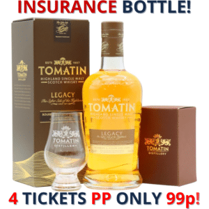 Tomatin - Legacy Highland Single Malt Scotch - Whisky + Glencairn Glass | 2631