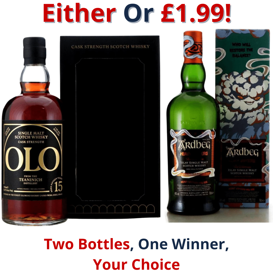 Either Or Teaninich 2009 OLO 15 Year Old or Ardbeg Heavy Vapours | 2679!