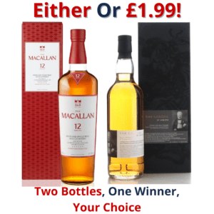 Either Or Macallan 12 Year Old Sherry Oak or The Cargill 5 Year Old Malt Whisky | 2811!