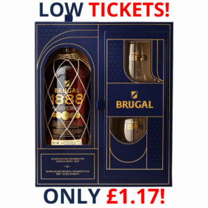 Brugal 1888 Rum Glass Pack | 2866!