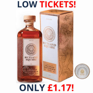 Rutland Square's Chai-Spiced Scottish Rum w/t Complimentary Luxury Glassware | 3034!