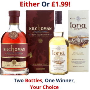 Either Or Kilchoman 2011 Port Cask Matured or Ledaig Iona Atoll Single Malt | 3040!