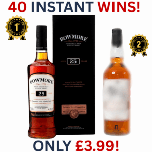 The Bowmore 25 Year Old + 40 Instant Wins | 3068!