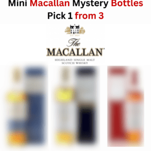 Mini Macallan Mystery Bottles Pick 1 from 3 + 10 Instant Wins | 3076!