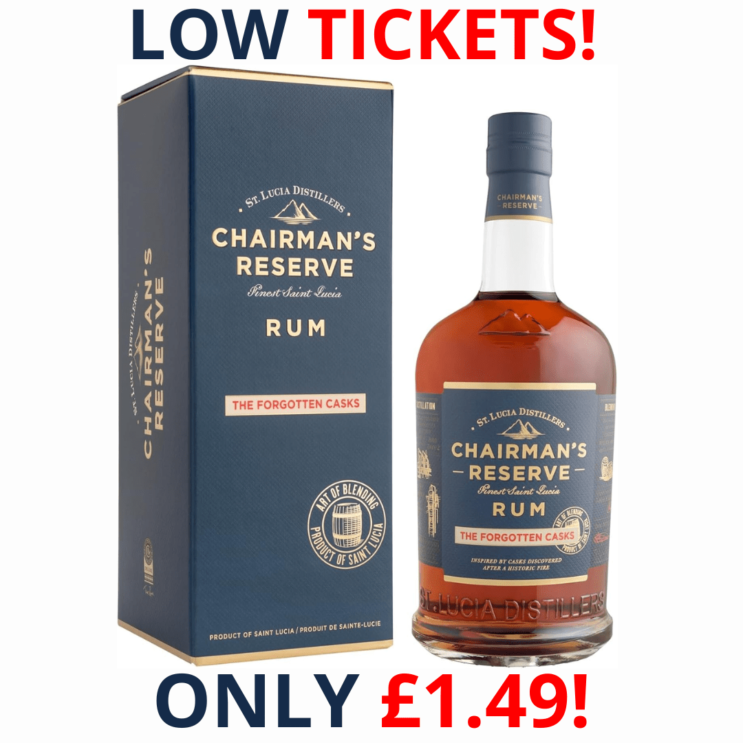 Chairman's Reserve The Forgotten Casks Extra Aged Rum | 3161!